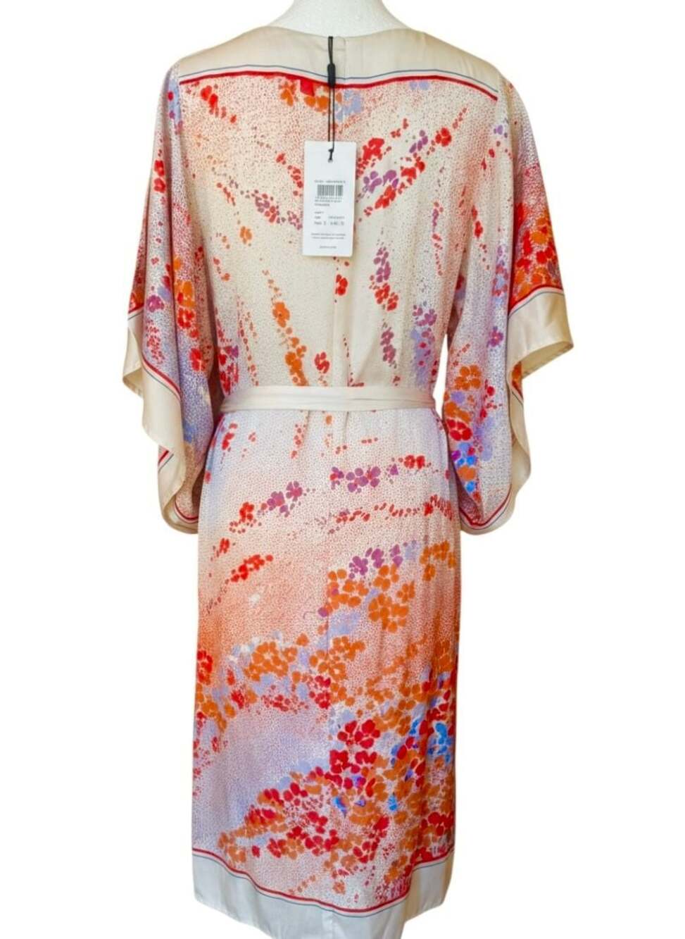 Reiss Leea Printed Scarf Mini Dress Size 10 - Picture 5 of 11